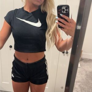 Nike Women's Black Athletic Top